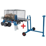 Scheppach HL 760 LS - rönkhasító állvánnyal 2200W 230V 7 tonna , max hossz 52cm, max átmérő 25cm