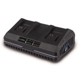 Scheppach SDBC2.4A - IXES 20V Dupla Akkumulátor töltő (7909201712)