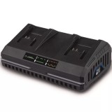 Scheppach SDBC4.5A - IXES 20 V dupla akku gyorstöltő 4,5A - 7909201713