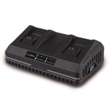 Scheppach SDBC4.5A - IXES 20V Dupla Akkumulátor töltő (7909201713)