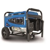 Scheppach SG 3200 áramfejlesztő, kerekes, AVR fesszabályzós ,  2800W , motor 196ccm 6,5Le, csatlakozó 2x230V