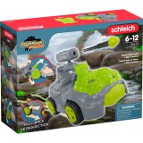 Schleich 42670 Eldrador Creatures Kőtörő jármű Mini lénnyel játékfigura - Zöld (42670)
