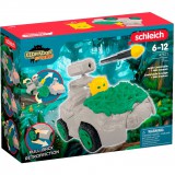 Schleich 42671 Eldrador Creatures Dzsungel jármű Mini lénnyel játékfigura - Zöld (42671)