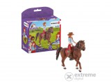 Schleich Horse Club Hannah és Cayenne figura