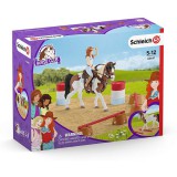 Schleich Horse Club: Hannah vadnyugati lovaglókészlete 42441