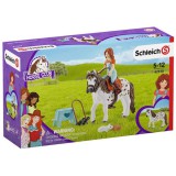 Schleich: Horse Club - Mia és Spotty játékszett ló figurával (42518)