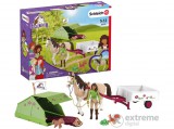 Schleich Horse Club Sarah kempingezik figura készlet