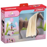 Schleich Horse Club: Sofia's Beauties - Leo és Rocky lova fésülhető sörénnyel kezdő készlet (42586)