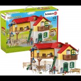 Schleich nagy farmház kiegészítőkkel (42407) (sch42407) - Játékfigurák