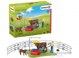 Schleich tehénmosó állomás figura készlet