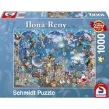 Schmidt Blue sky of Christmas 1000 db-os puzzle (4001504599478) (4001504599478) - Kirakós, Puzzle