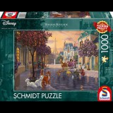 Schmidt Disney, Macskarisztokraták 1000 db-os puzzle (59690) (SC59690) - Kirakós, Puzzle