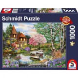 Schmidt House on the Lake 1000 db-os puzzle (4001504589851) (4001504589851)