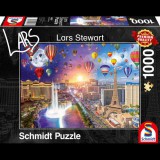 Schmidt Las Vegas Éjjel és Nappal 1000db-os puzzle (59907) (SC59907) - Kirakós, Puzzle