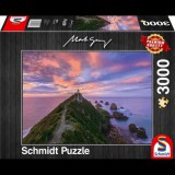 Schmidt Nugget Point világítótorony, The Catlins, Déli -sziget, 3000 db-os puzzle (59348) (SC59348) - Kirakós, Puzzle