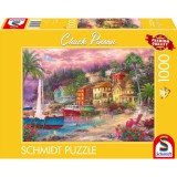 Schmidt Spiele Chuck Pinson: Tengerparti varázslat 1000 darabos puzzle (58556)
