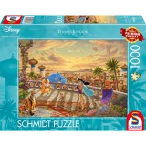 Schmidt Spiele Disney Dreams Collection - Jázmin táncol a sivatagi napfényben 1000 darabos puzzle (58032)
