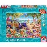 Schmidt Spiele Napfényes szabadidő a strandon 1000 darabos puzzle (59793)