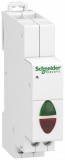 SCHNEIDER A9E18335 ACTI9 iIL jelzőlámpa, dupla, zöld-piros, 12-48 VAC