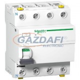 SCHNEIDER A9Z21425 ACTI9 iID áram-védőkapcsoló, A osztály, 4P, 25A, 30mA