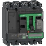 SCHNEIDER C10H47E040 Megszakító ComPacT NSX100H, 70 kA 415 VAC, MicroLogic 7.2 E Vigi kioldóegység 40 A, 4P4d