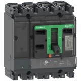 SCHNEIDER C10H4TM080 Megszakító ComPacT NSX100H, 70 kA 415 VAC, TMD kioldóegység 80 A, 4P4d
