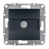 SCHNEIDER EPH3200171 ASFORA TV aljzat, végzáró, 1 dB, antracit
