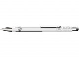Schneider "Epsilon Touch XB" 0,7 mm nyomógombos golyóstoll érintőképernyős készülékekhez, fehér-ezüst