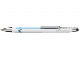 Schneider "Epsilon Touch XB" 0,7 mm nyomógombos golyóstoll érintőképernyős készülékekhez, fehér-kék