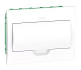 SCHNEIDER EZ9E112P2F EASY9 Kiselosztó, 12 modul, PE+N sínnel, teli ajtóval, süllyesztett