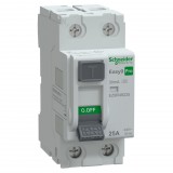 SCHNEIDER EZ9R49225 EASY9 PRO Áram-védőkapcsoló, A osztály, 2P, 25A, 30mA (R9R02225 Követő típus )