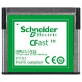 SCHNEIDER HMIZCFA32 Harmony HMI kiegészítő, CFast memória kártya, 32GB, HMIG5U2 Box-hoz
