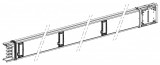 SCHNEIDER KSA400ED4306 Egyenes elem, 400 A, 3 m