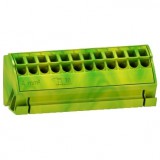 SCHNEIDER LVS04214 4 db földelő blokk 12x4mm2 rugós csatl.