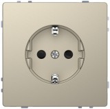 SCHNEIDER MTN2300-6033 MERTEN 2P+F dugalj csatlakozóaljzat, gyermekvédelemmel, rugós bekötés, 16 A, D-Life, szahara