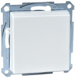 SCHNEIDER MTN2310-0319 MERTEN 2P+F dugalj csatlakozóaljzat, gyermekvédelemmel, csapófedéllel, rugós bekötés, 16A, System-M, polárfehér