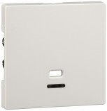 SCHNEIDER MTN3380-0325 MERTEN Fedlap húzózsinóros kapcsolókhoz, Sytem-M, aktív fehér, antibakteriális