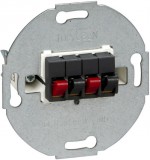 SCHNEIDER MTN467014 MERTEN Hangszórócsatlakozó, dupla, antracit