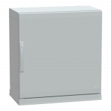 SCHNEIDER NSYPLAZ774G PLA nyitott fenekű műanyag szekrény (750*750*420) Thalassa Üvegszállal erősített poliészter Szürke (RAL 7035) IP54