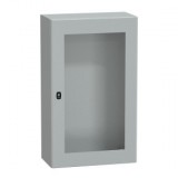 SCHNEIDER NSYS3D10630T S3D elosztószekrény H1000xW600xD300 üveg ajtóval