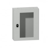 SCHNEIDER NSYS3DM5415T S3DM moduláris szekrények H500XW400XD150 üvegajtós