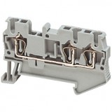 SCHNEIDER NSYTRR23 Rugós egyszintes átkötőkapocs 1x2 csatlakozás 5,2 mm 2,5 mm2 24A-es