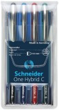 SCHNEIDER "One Hybrid C" 0,3 mm 4 színű rollertoll készlet