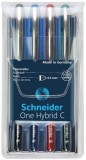 SCHNEIDER "One Hybrid C" 0,5 mm 4 színű rollertoll készlet