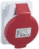 SCHNEIDER PKY16F434 PRATIKA Panelre szerelhető döntött aljzat, 3P+F, 6h, 16A, 415V, IP44, gyorscsatlakozás