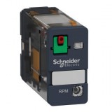 SCHNEIDER RPM12P7 Zelio RPM teljesítményrelé, 1CO, 15A, 230 VAC, tesztgomb, LED