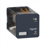 SCHNEIDER RUMF33FD Zelio RUM univerzális relé, faston, 3CO, 10A, 110VDC, LED