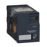 SCHNEIDER RXM2AB3BD Zelio RXM miniatűr relé, 2CO, 12A, 24VDC, LED
