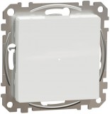 SCHNEIDER SDD111381 SEDNA WISER Univerzális, nyomógombos, LED fényerőszabályzó, fehér, max. 200W