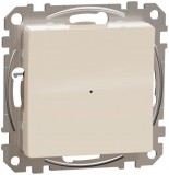 SCHNEIDER SDD112381 SEDNA WISER Univerzális, nyomógombos, LED fényerőszabályzó, bézs, max. 200W